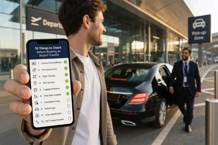10 Things to Check Before Booking an Airport Transfer