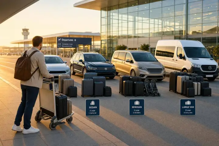 Best Cars for Transfers with Large Luggage