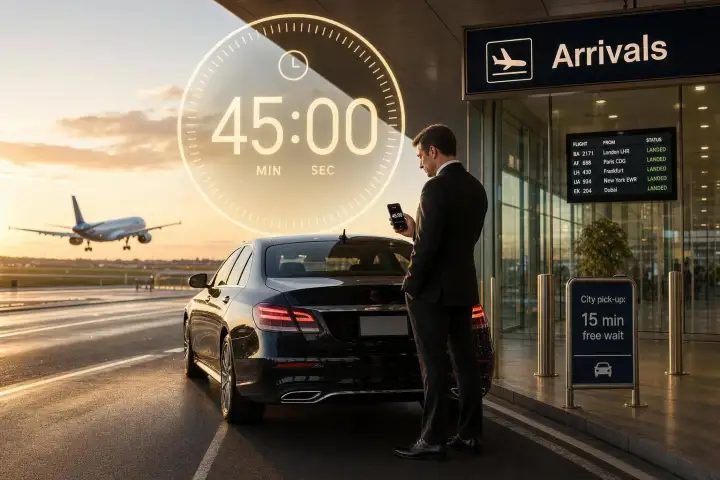 Airport Pickup Delay Policy: Price and Wait Time